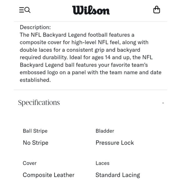 Wilson‎ NFL Backyard Legend Football Denver Broncos Official Size WTF1748 - Picture 10 of 10